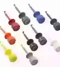 E-Z Hook X100W-S Set of 10 Coloured Mini Hooks